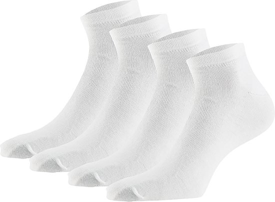 Chaussette baskets coton bio - Socquettes durables blanc 39/42