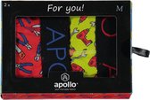 Apollo - Boxershorts heren - Giftbox Gereedschap - Maat S - Cadeaudoos - Geschenkdoos - Geschenkdoos met deksel - Giftbox mannen - Cadeaudoos vierkant
