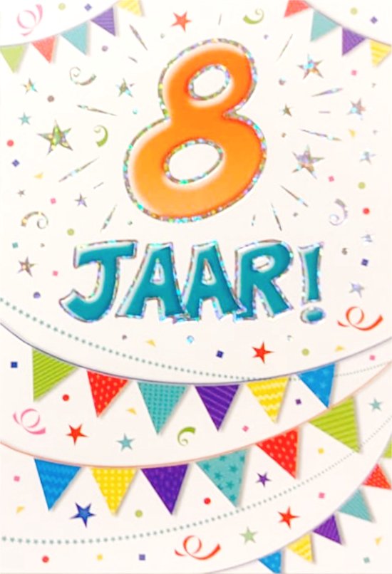 Kaart - That funny age - 8 jaar - TFA010