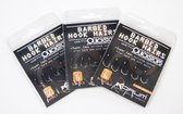 Korum Barbed Hook Hairs With Quickstops Size 8, 5 st