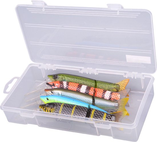 Foto: Spro tackle box 1200 kunstaasbox transparant