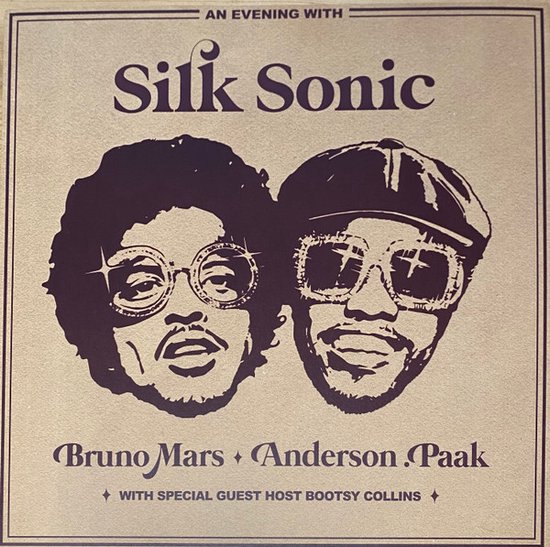 【完全限定】An Evening With Silk Sonic Silk Sonic - An Evening With Silk Sonic - LP met extra track