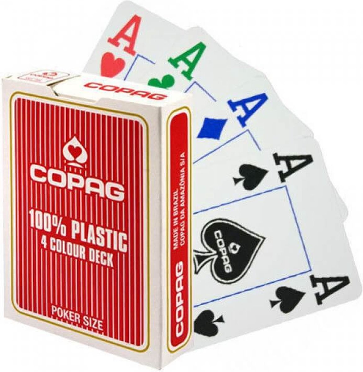 COPAG 4 kleuren kaartenset van 12