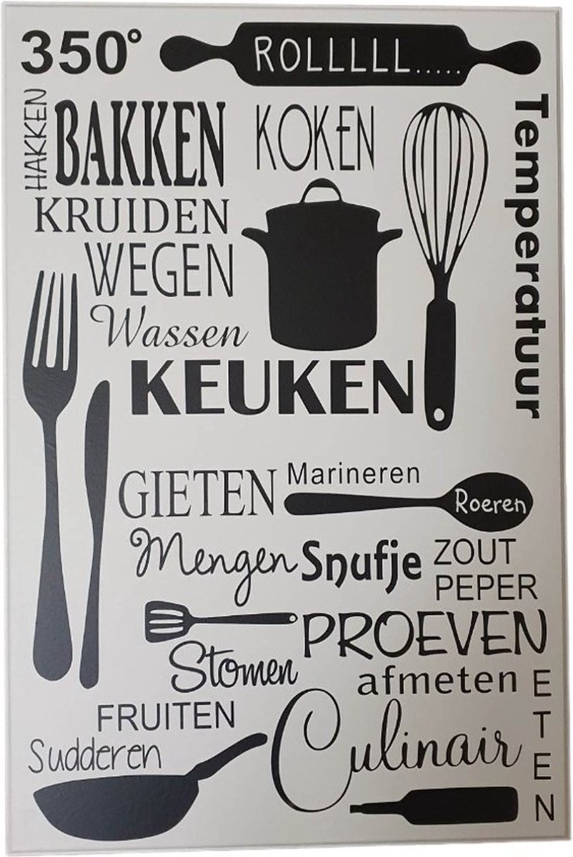 Pizza All Week Poster – Grappige keukenposter voor pizzaliefhebbers