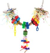 Keddoc vogelspeelgoed charming chain 34x27x4 cm Multi-color