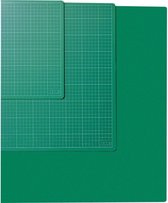 AMI Snijmat groen eenzijdig bedrukt 22 x 30 cm