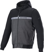 Alpinestars Chrome Street Hoodie Black Melange Black L - Maat - Jas