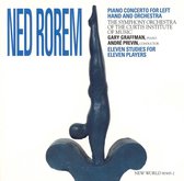 Gary Graffman, Orchestra Of The Curtis Institute Of Music, André Previn - Rorem: Piano Cto For Left Hand & Orchestra (CD)