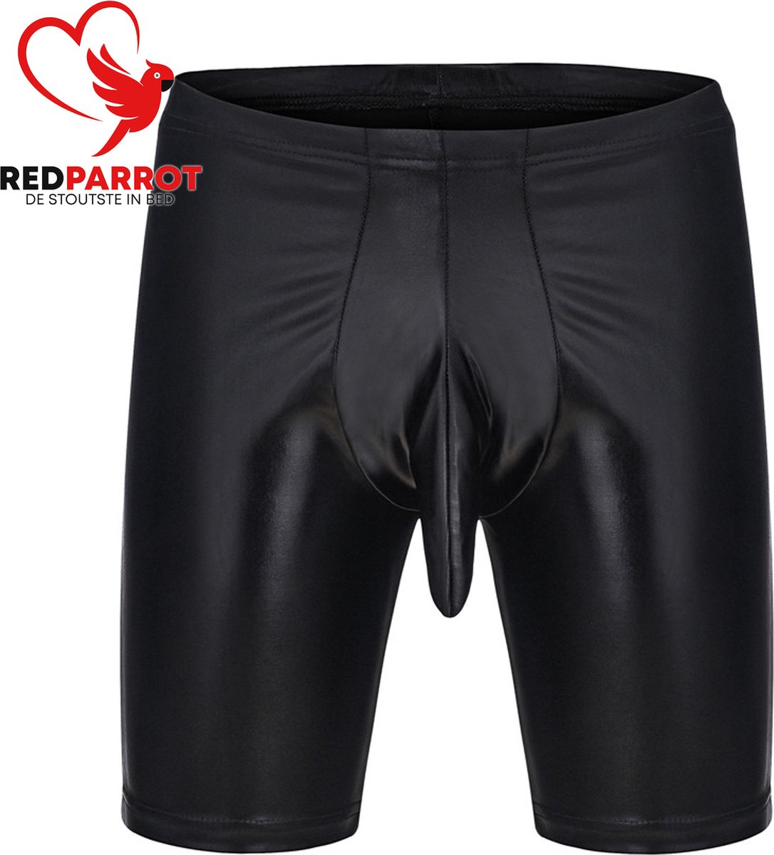 Latex korte broek met Penis functie | Erotische short Heren | Seks kleding | Rollenspel | Extreme SM | Boxershort | Onderbroek | Ondergoed | Sexy broekje | Lingerie | Hoge kwaliteit