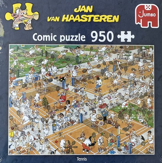 Jan Van Haasteren Tennis Kruidvat Edition 950 Styk Jan Van Haasteren