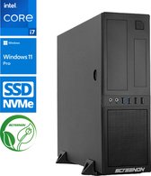 Intel Compleet PC | Intel Core i7 | 32 GB DDR4 | 1 TB SSD - NVMe | Windows 11 Pro + WiFi & Bluetooth