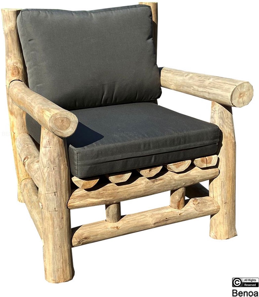 Tuin stoel- Teakhout - Stoel - Houten stoel - Buiten - Tuin- HorstDeco