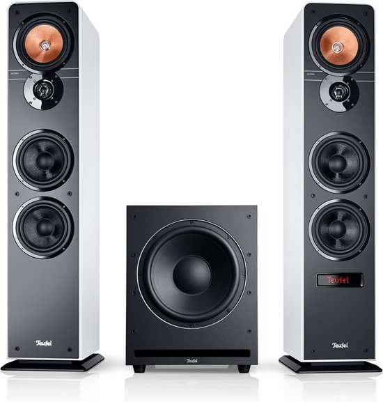 MAJORITY Altavoces Autoamplificados Bluetooth | 100W Altavoz HiFi Xtra Bass HDMI ARC Altavoces Activos | 3 Conductor Altavoz Monitor | PC Monitores de Estudio D100