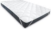 Zachte topper - 120x200 cm - Microvezel - Bed topper - 2 cm hoog
