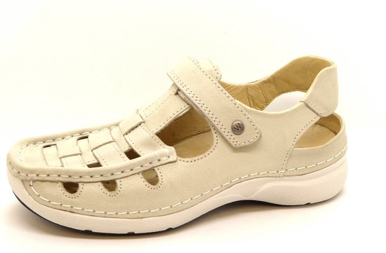 Wolky Women's Band Shoe - Rolling Sun 0720435-120 Offwhite - Taille 41