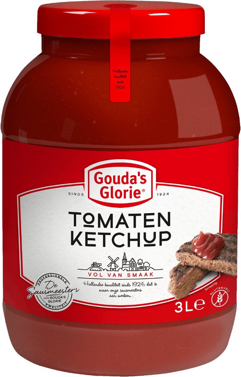 Gouda's Glorie - Tomaten Ketchup - 3 ltr