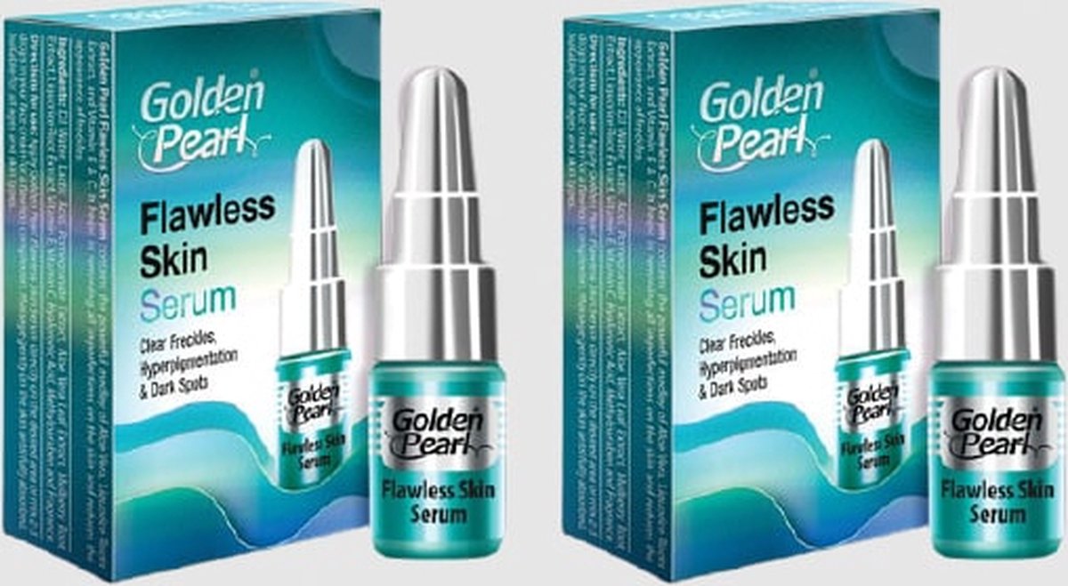 2 Stuck Golden Pearl Flawless Skin Serum Bright And Spotless Beauty 3ml
