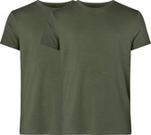 Resteröds Heren onder t-shirts 2 pack Bamboo