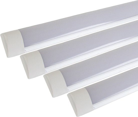 LED strip 90cm 24W (4 stuks) - Wit licht - Overig - Pack de 4 - Wit Neutre 4000K - 5500K - SILUMEN