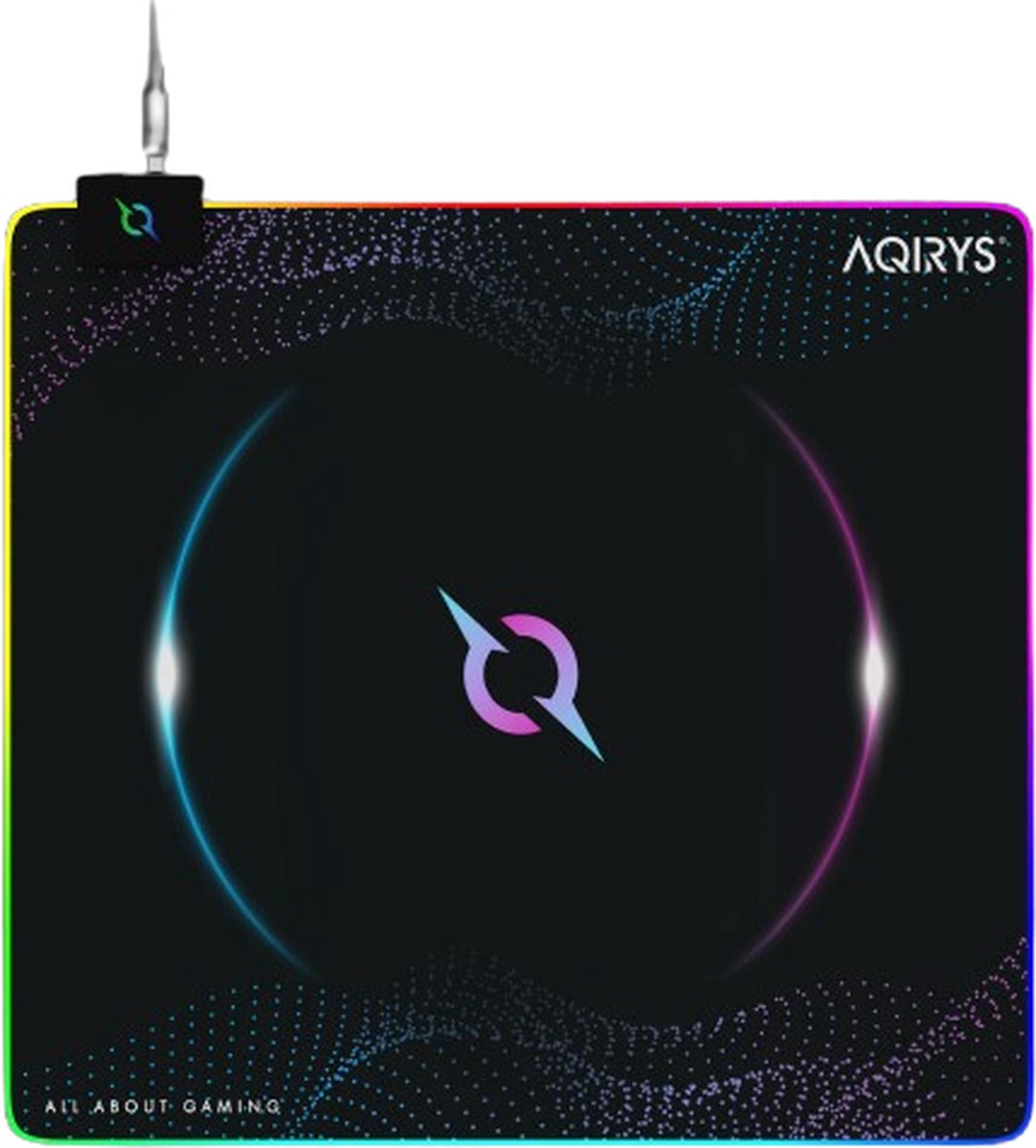 Aqirys AQRYS_ECLIPSEMD muismat Game-muismat Meerkleurig