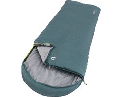 Outwell - Slaapzak - Campion - Lux - rits - links - groenblauw