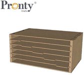 Pronty MDF Opbergsysteem Big Box Drawer Dies Storage 460.483.016 330x150x215mm - 4mm (03-23)