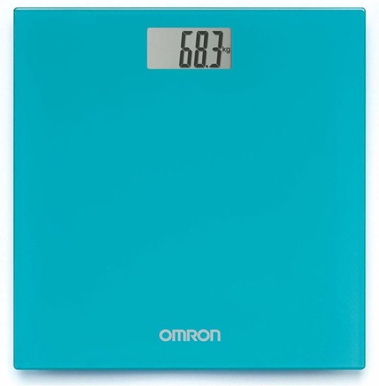 OMRON HN289 Personenweegschaal - Digitale Weegschaal - Scale Body - Weight Scale - Max. 150kg - Oceaanblauw