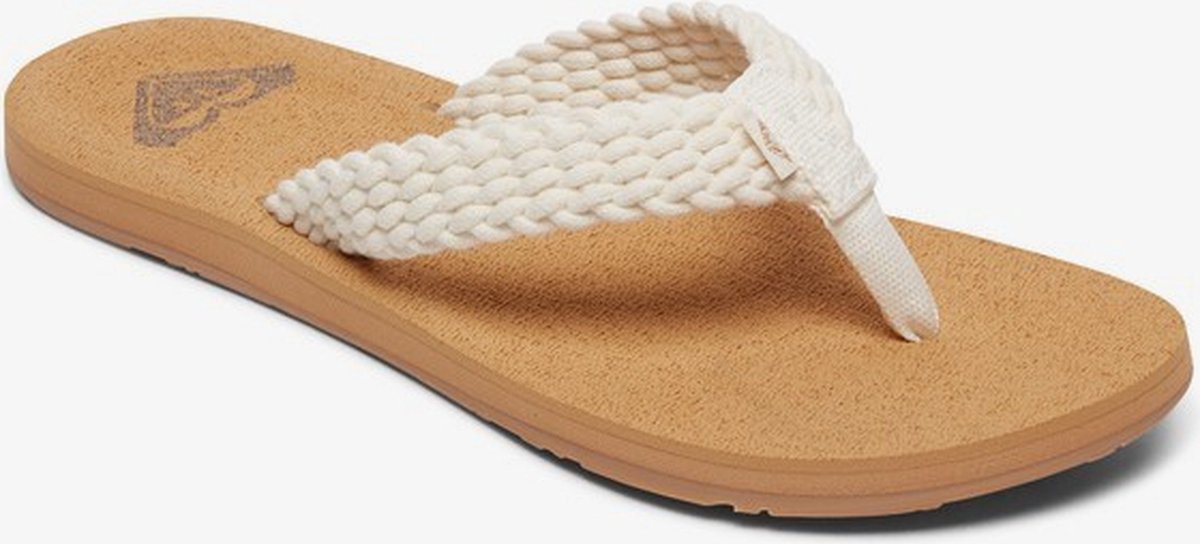 Roxy Porto III Dames Slippers Natural