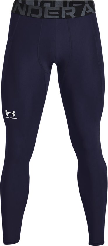 Under Armour UA HG Armour Leggings Heren Sportbroek - Blauw - Maat XL