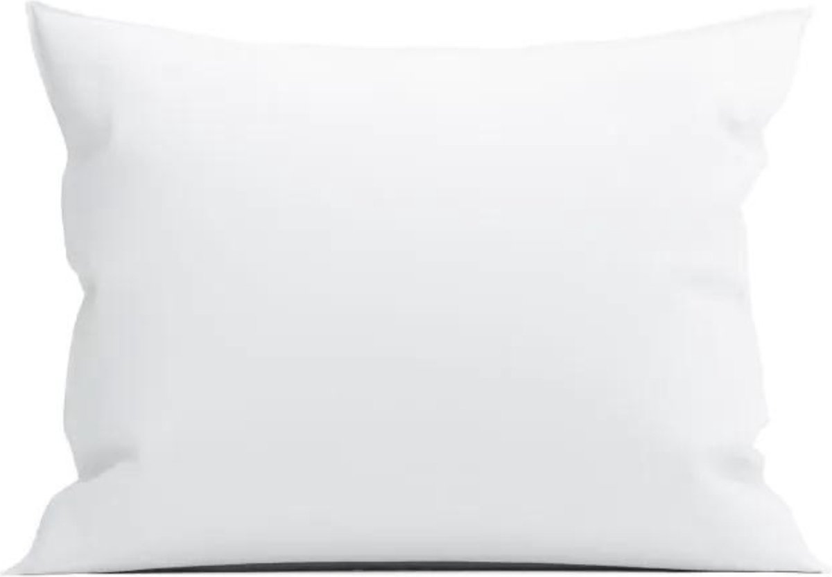 Papillon percale katoen kussenslopen set van 2 - 60 x 70 - Wit