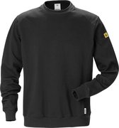 Fristads Esd Sweatshirt 7083 Xsm - Zwart - 3XL