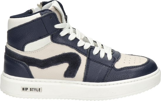 Hip Leuke Schoenen Voor Jongens HIP Jongens Sneaker Blauw Wit Maat