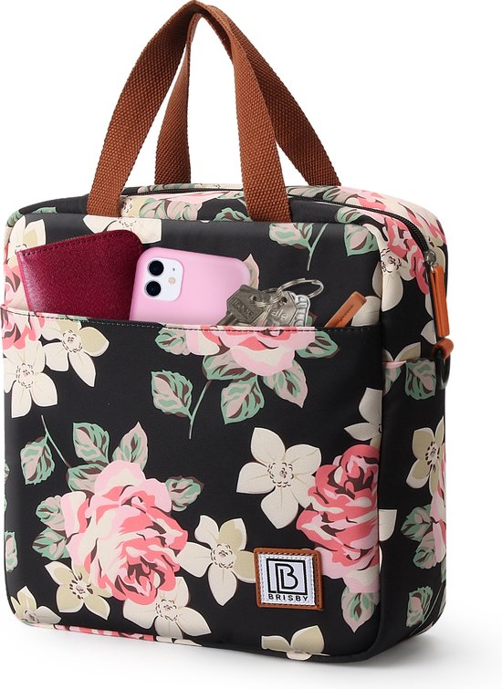 Brisby 4 Laags Geïsoleerde Koeltas - Lunchtas 7 liter - Bloemetjes