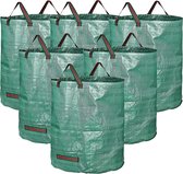 272L garden sack, 150g/m², made of durable polypropylene fabric (PP), Green