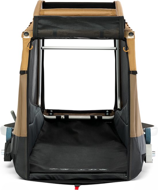 Croozer Dog Mikke Hondenfietskar - XL Zonsonderganggeel van Croozer — afbeelding 3