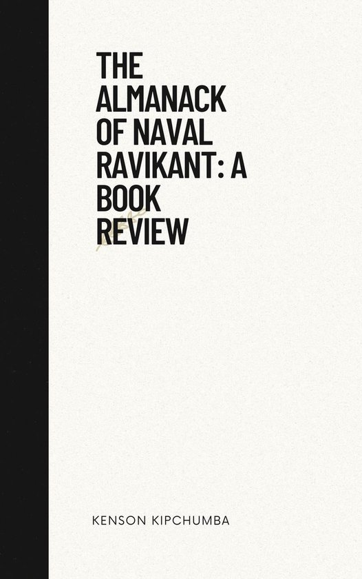 Foto: The almanack of naval ravikant a book review