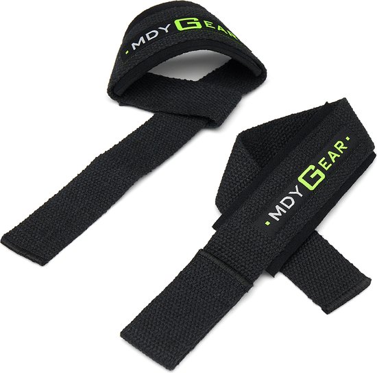 Power Straps Neoprene (one size Zwart) M DOUBLE YOU Lifting