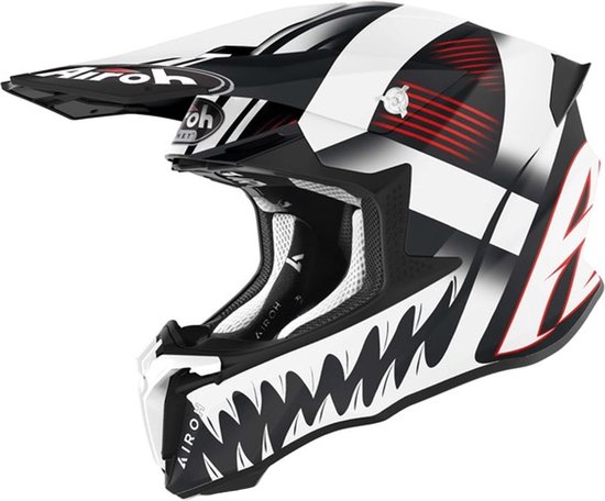 Airoh Helm TWIST GREAT – Motorradhelm In Anthrazit Matt, Größe XXL, Mit HRT-Schale Und Verstellbarem Visier