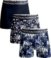 Muchachomalo Boys Boxershorts - 3 Pack - Maat 122/128 - 95% Katoen - Jongens Onderbroeken