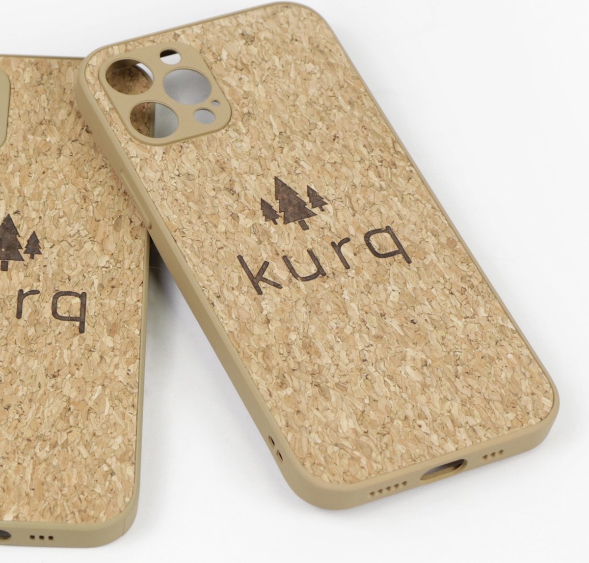 KURQ - Kurk duurzaam telefoonhoesje met bumper voor iPhone 14 Pro Max