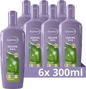 Bol.com Andrélon Iedere Dag Shampoo - 6 x 300 ml - Voordeelverpakking aanbieding