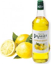 Bigallet Citron Doux (Zachte Citroen) sodamaker siroop - 1 liter