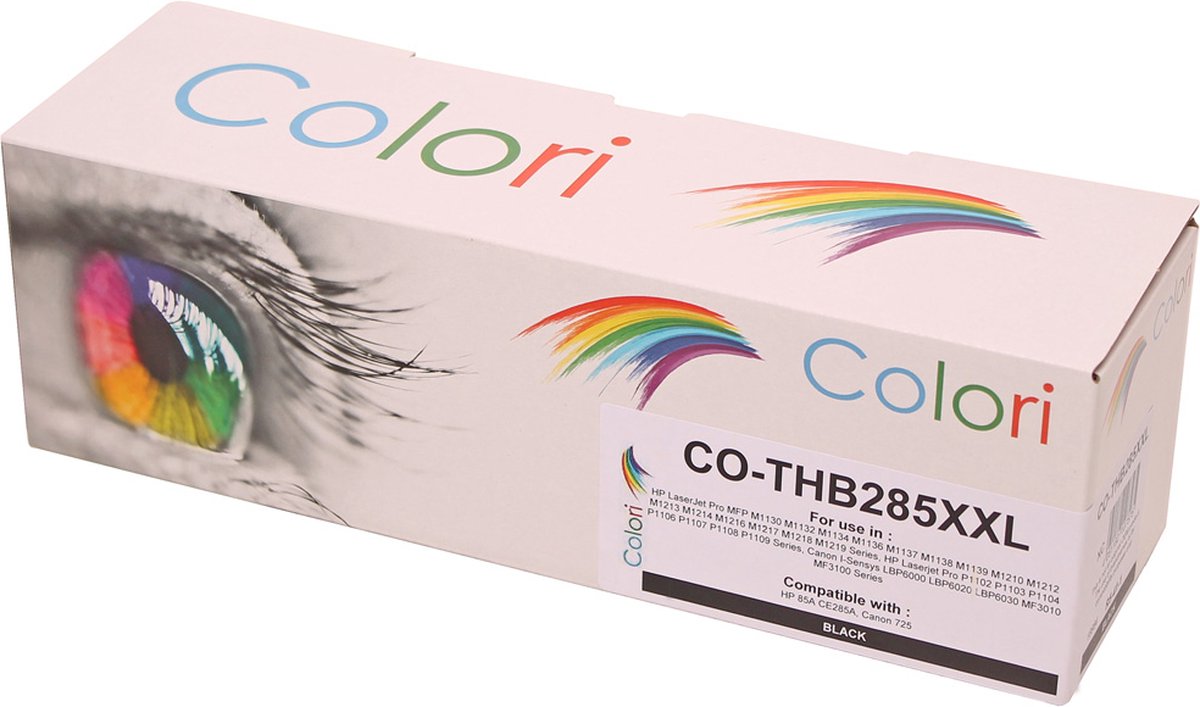 Colori huismerk toner XL geschikt voor HP 85A CE285A voor Laserjet Pro MFP M1132 M1134 M1136 M1137 M1138 M1139 HP Laserjet Pro P1102 P1102w P1103 P1104 P1104w P1106 P1106w P1107 P1107w P1108 P1108w P1109w
