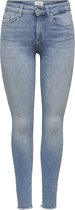 UNIQUEMENT Jeans pour femmes ONLBLUSH LIFE MID RAW ANK Skinny fit W30 X L30