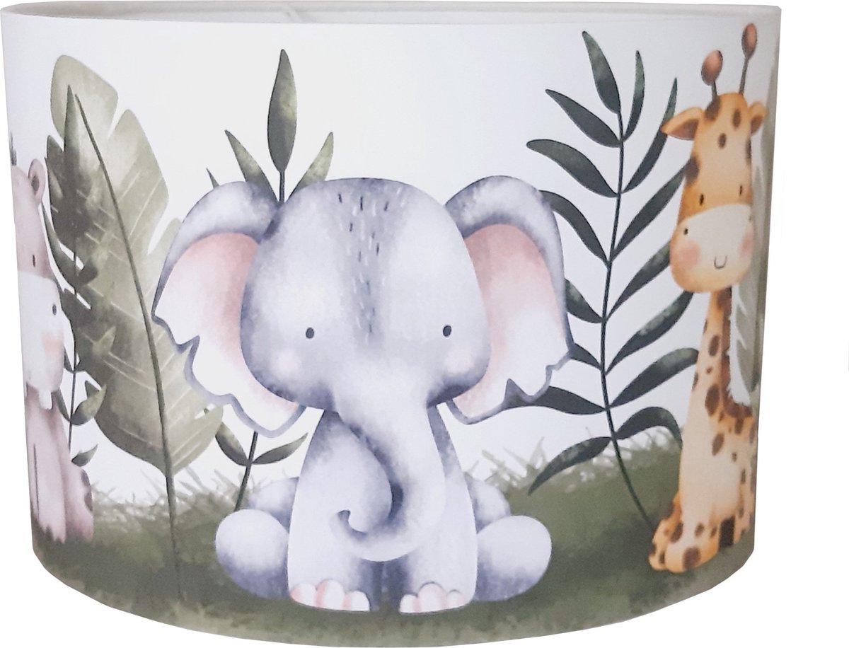 Designed4Kids - Kinderhanglampen -jungle lamp - safari lamp - hanglamp kinderkamer-lamp babykamer-kinderhanglamp-babylamp- safari - jungle