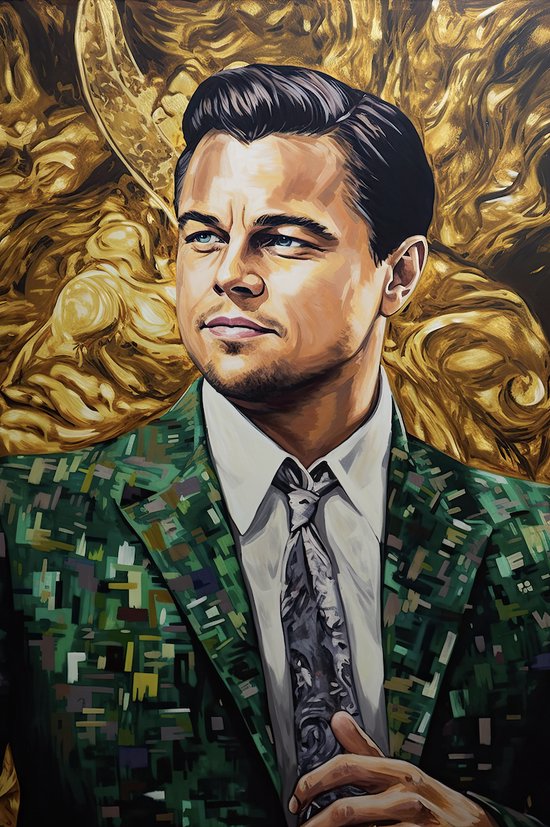 Jordan Belfort Poster - Leonardo DiCaprio - The Wolf of Wallstreet - Filmposter - Hoge Kwaliteit - 51x71cm - Geschikt om in te lijsten