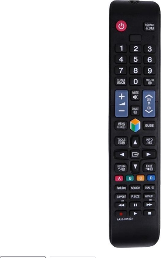 Afstandsbediening geschikt voor alle Samsung LCD / LED / SMART