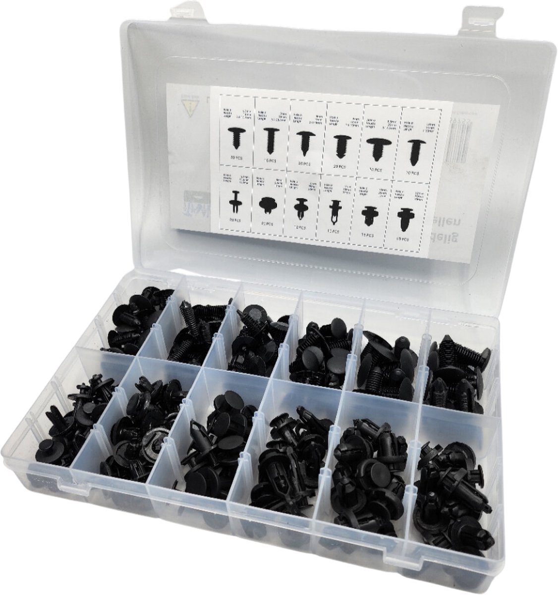 Kunststof popnagels 5 x 17.2 mm 10 stuks - Tools B.V