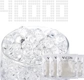 Orbeez Transparent - 40 000 pièces - 7-8mm - Water Pearls Transparent - Boules absorbant l'eau - Boules d'eau - Boules de gel - Perles d'eau
