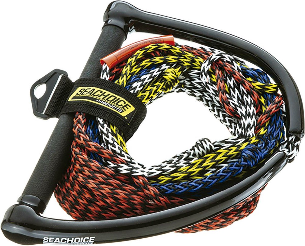 Seachoice Waterski-/wakeboard Touw Met 4 Secties Veelkleurig 23 m